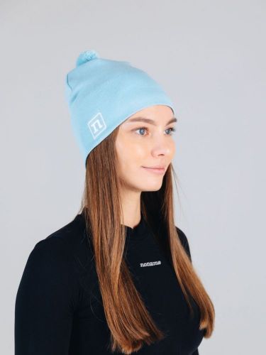 шапка NONAME 2001153-0331 XC KNIT HAT MID BLUE