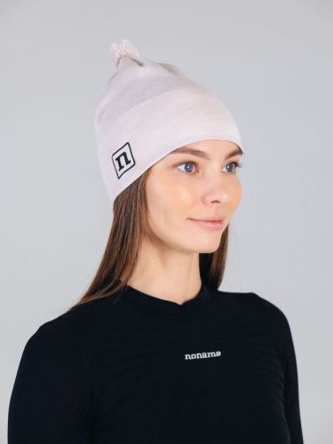 шапка NONAME 2001153-0096 XC KNIT HAT CREAM WHITE