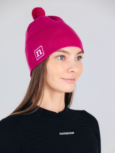 шапка NONAME 2001153-0279 XC KNIT HAT DARK RASPBERRY