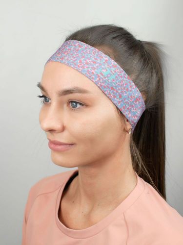 повязка NONAME 6000177-0535 SPRINT HEADBAND 22 BLUE/PINK