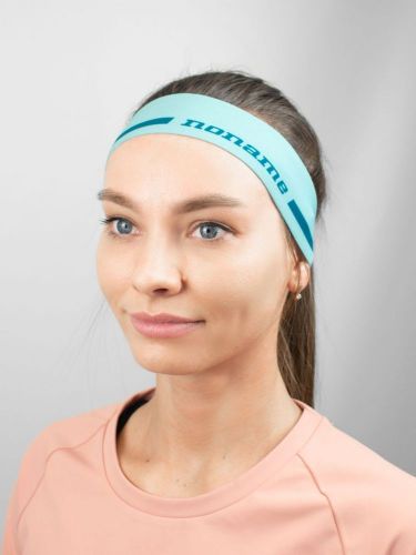 повязка NONAME 6000177-0161 SPRINT HEADBAND 22 BLUE/GREEN OCEAN