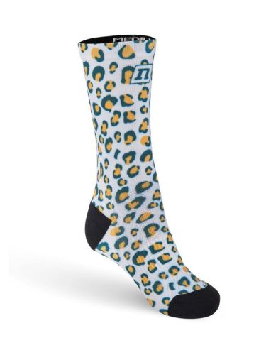 носки NONAME 2002054-0343 CREW SOCKS LEOPARD WHITE