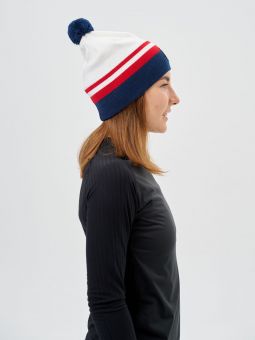 шапка NORDSKI NSV726391 MOVE WHITE/RED/BLUE