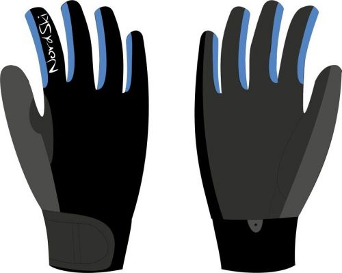 перчатки NORDSKI NSJ136170 MOTION BLACK/BLUE JR WS