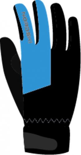 перчатки NORDSKI NSJ147170 RACING JR BLACK/BLUE WS