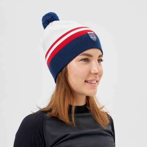 шапка NORDSKI NSV726391 MOVE WHITE/RED/BLUE