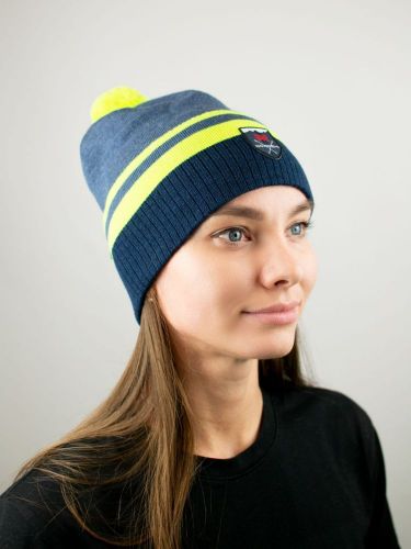 шапка NORDSKI NSV726376 MOVE JEANS/YELLOW