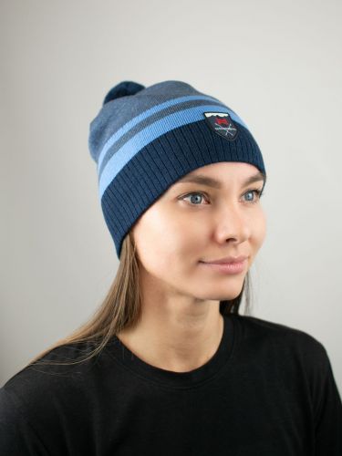 шапка NORDSKI NSV726712 MOVE DARK BLUE/JEANCE