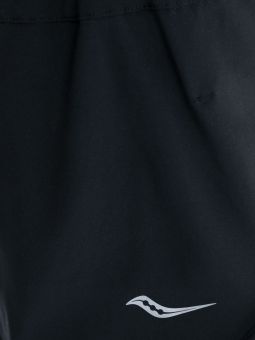 шорты SAUCONY OUTPACE 2.5 SPLIT SHORT BLACK SAW800368-BK