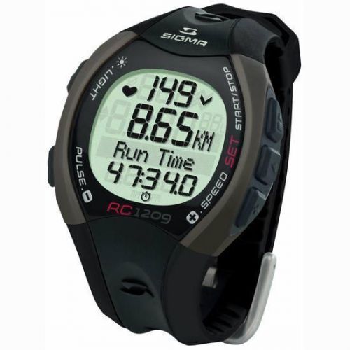 часы спортивные SIGMA RC-1209 BLACK 25102